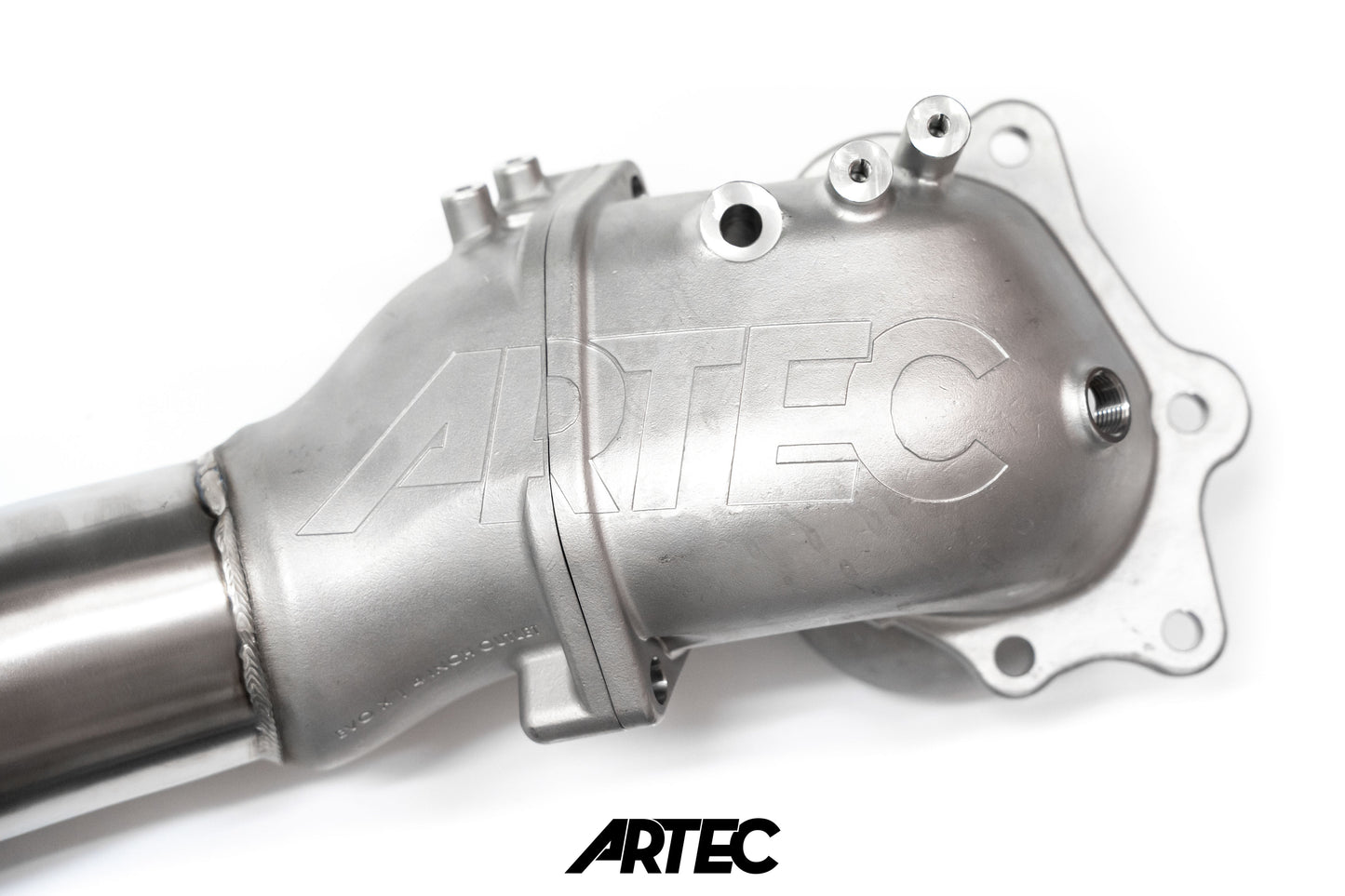 Artec Mitsubishi Evo 10 4B11T 3.5" Cast Dump / Front Pipe - Version 2