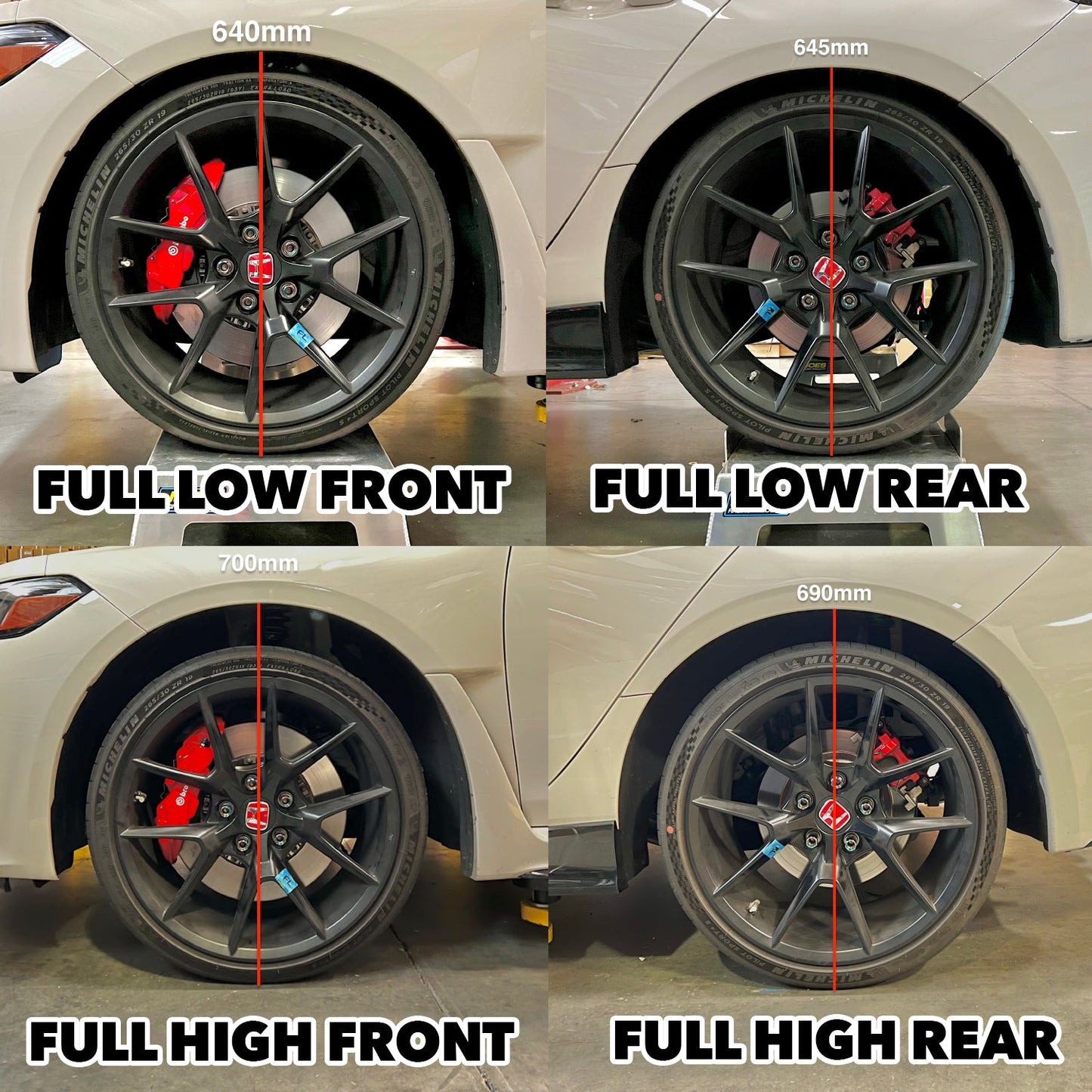 Honda Civic 11 Type R (FL5) 2023+ - 500 Series Coilovers