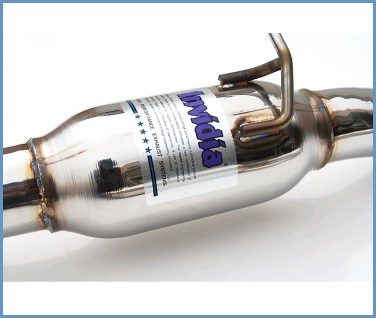 Invidia N1 Titanium Tip Cat-Back Exhaust (Single Exist) Honda S2000 00-09