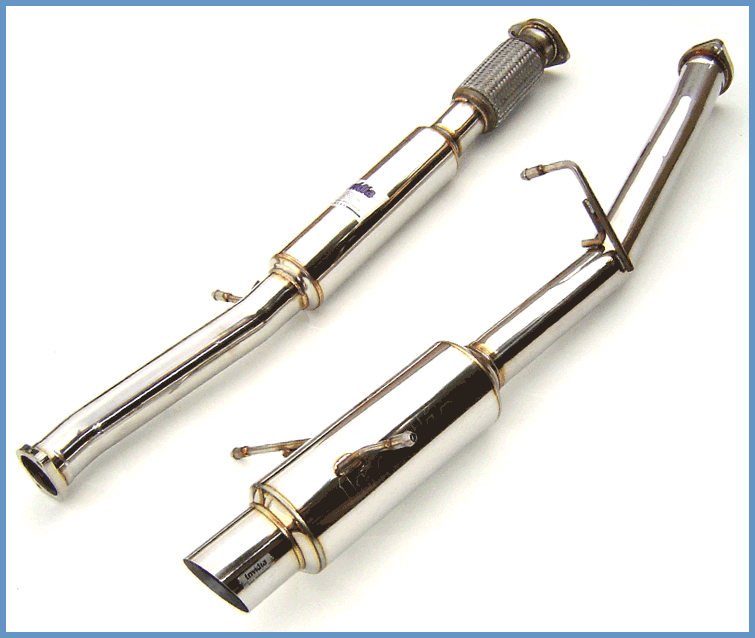 Invidia N1 Stainless Steel Tip Cat-Back Exhaust Subaru WRX/STi 02-07