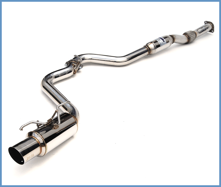Invidia N1 Stainless Steel Single Tip Cat-Back Exhaust Subaru HATCH 08-14 WRX/STi