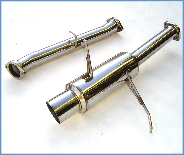 Invidia N1 Stainless Steel Tip Cat-Back Exhaust Mazda RX-7 FD 93-97