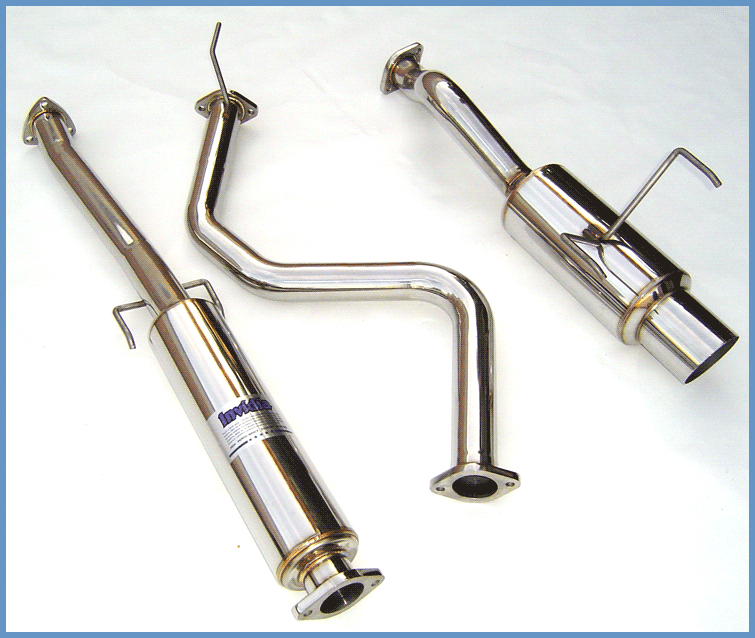 Invidia N1 Stainless Steel Tip Cat-Back Exhaust Honda Civic EK Hatch 96-00