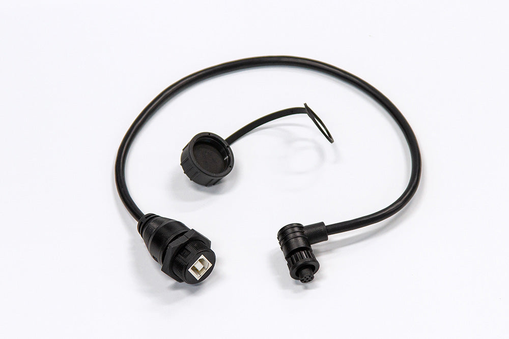 Haltech Waterproof (Type B) USB Extension Cable for Elite Pro Plug-in ECU / IC-7 Length: 400mm (16")