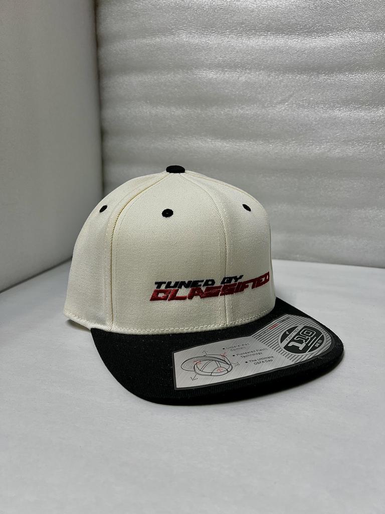 Classified Motorsports Flat Brim Hat - White