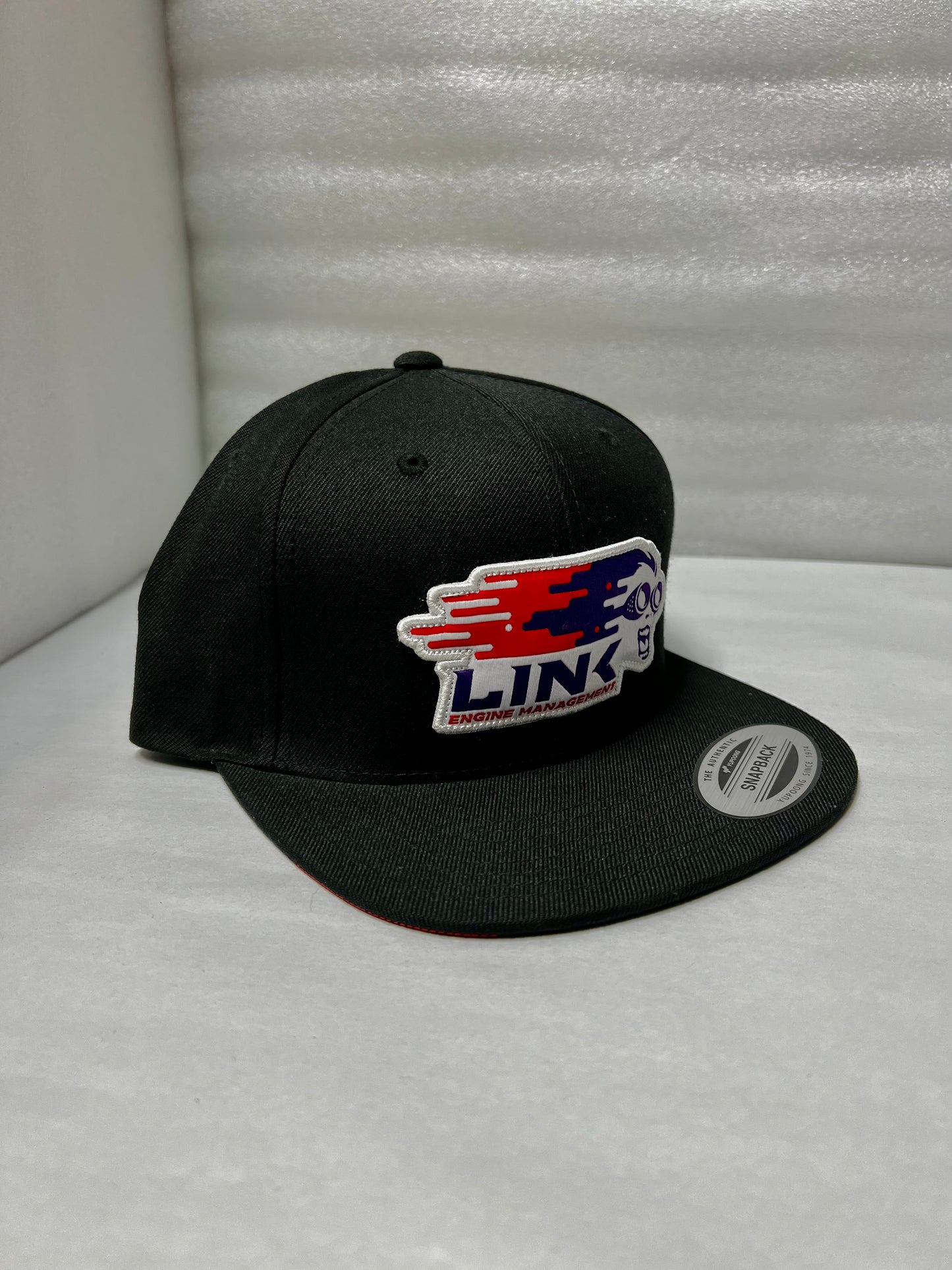 Link Engine Management Flat Bill Hat (Snapback)