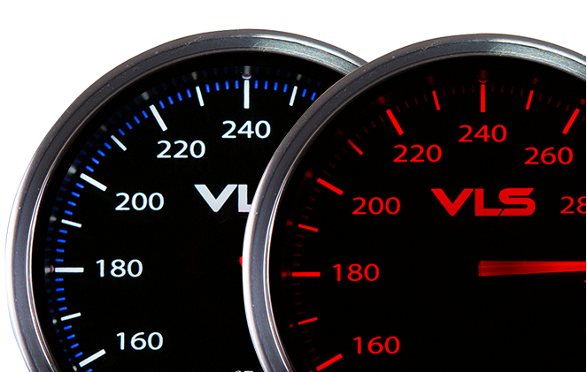 VLS II Oil Temperature Analog Gauge