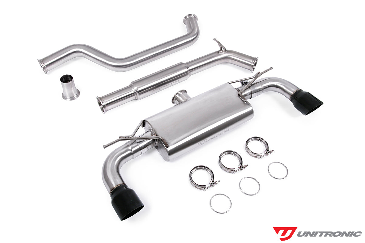 Unitronic Cat-Back for MK7 & MK7.5 GTI Black Tips