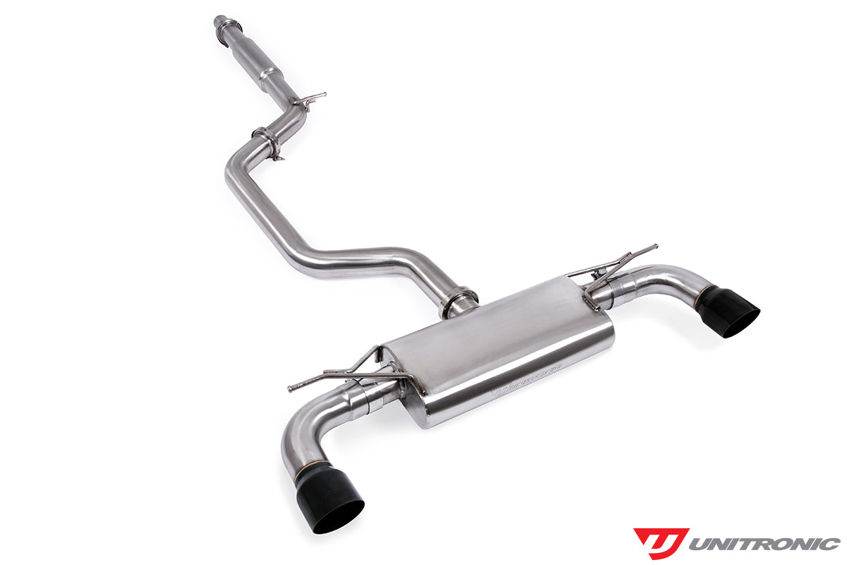 Unitronic Cat-Back for MK7 & MK7.5 GTI Black Tips