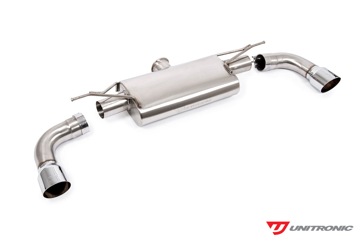 Unitronic Cat-Back for MK7 & MK7.5 GTI Chrome Tips