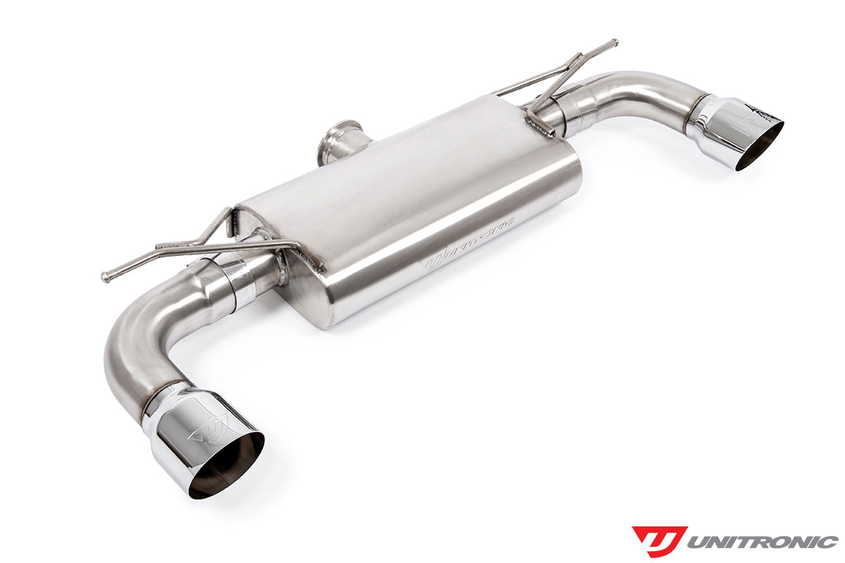 Unitronic Cat-Back for MK7 & MK7.5 GTI Chrome Tips