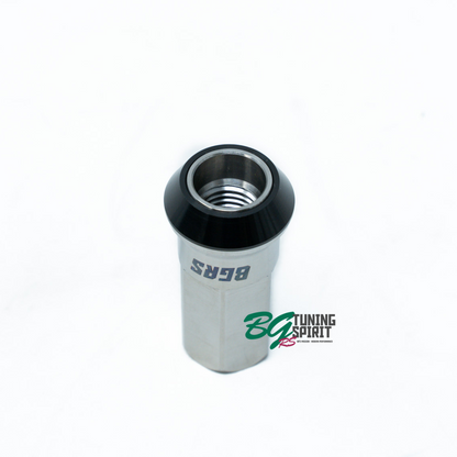 BGRS Titanium Lug Nut for Toyota AE86/brz/gr86 M12x1.5 - Raw Finish