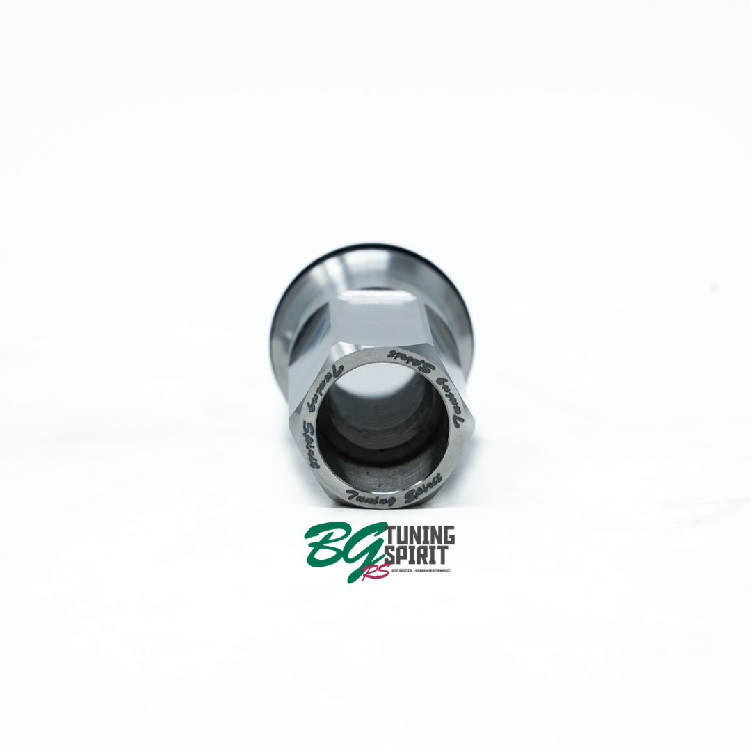 BGRS Titanium Lug Nut for Toyota AE86/brz/gr86 M12x1.5 - Raw Finish