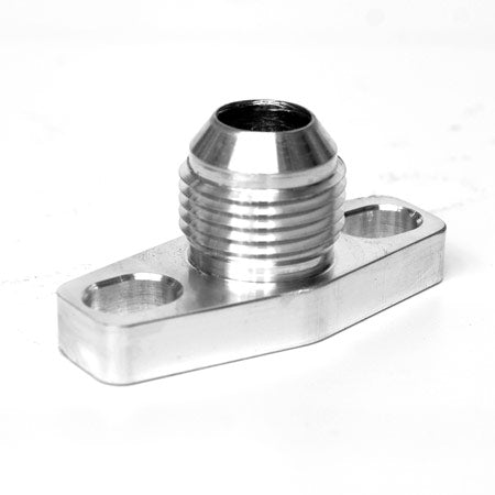 Turbo Oil Return Flange with integrated -10 Flare for GT15 to GT35R (GTX28 to GTX35) G25 G30 G35