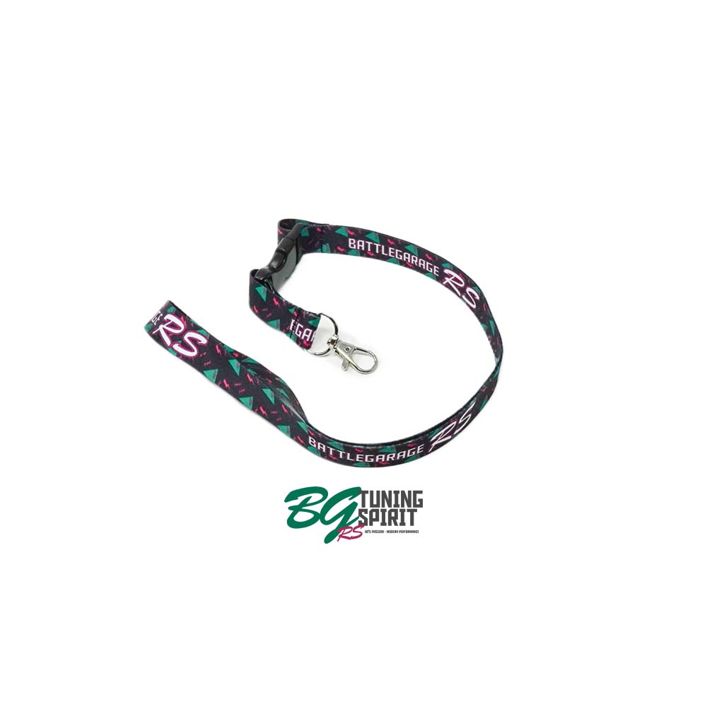 90's Party Battle Garage Racing Service Lanyard