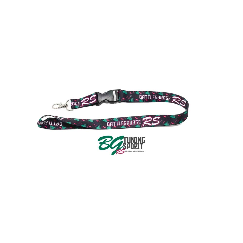 90's Party Battle Garage Racing Service Lanyard