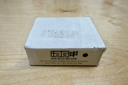 IAG V2 Coolant Overflow Cap "Cover" Flat Black (Collectable)