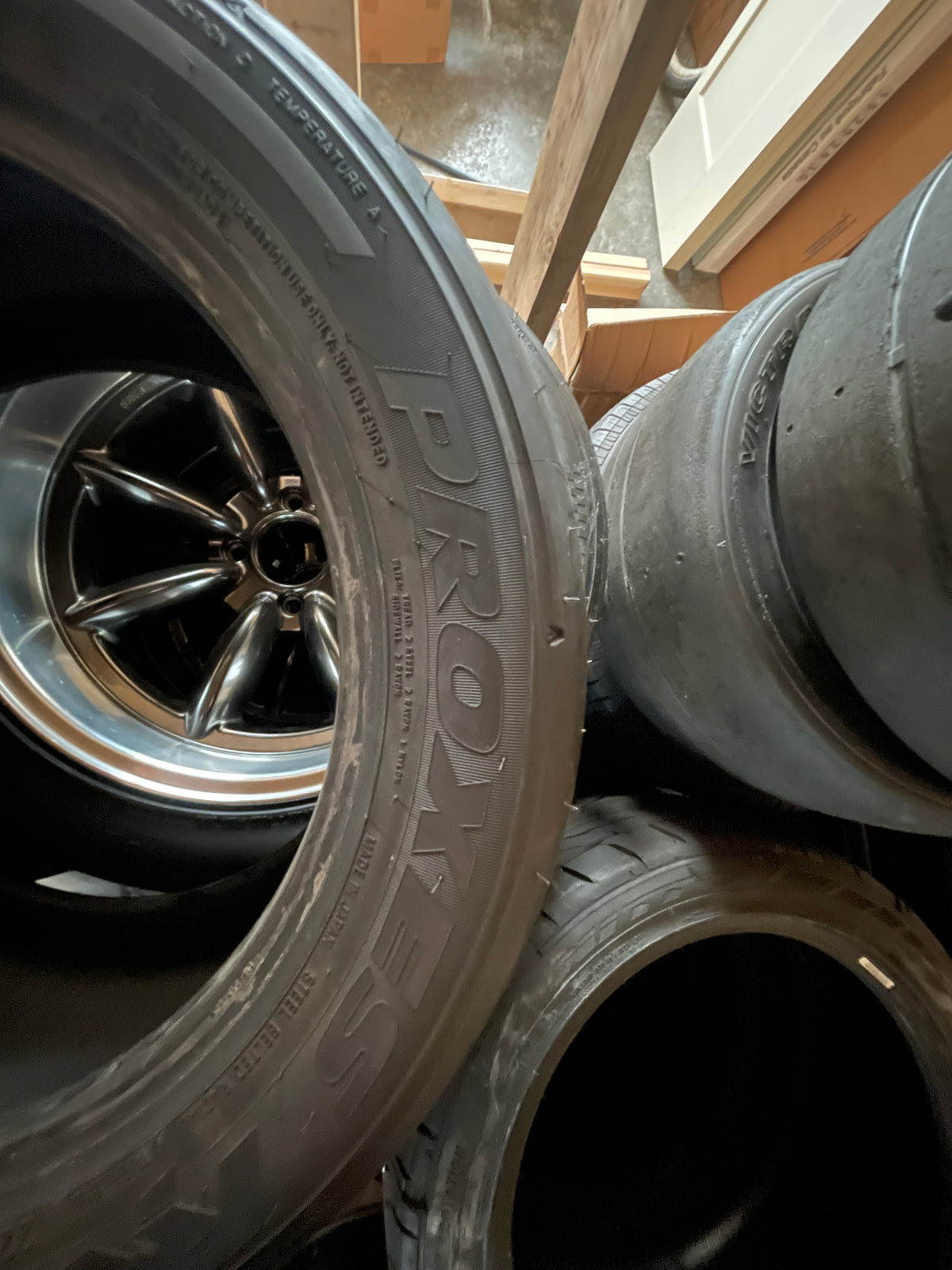 Toyo Proxes RR DOT COMPETITION Tire 225/45/R15 Mounted & Dismounted "Used"
