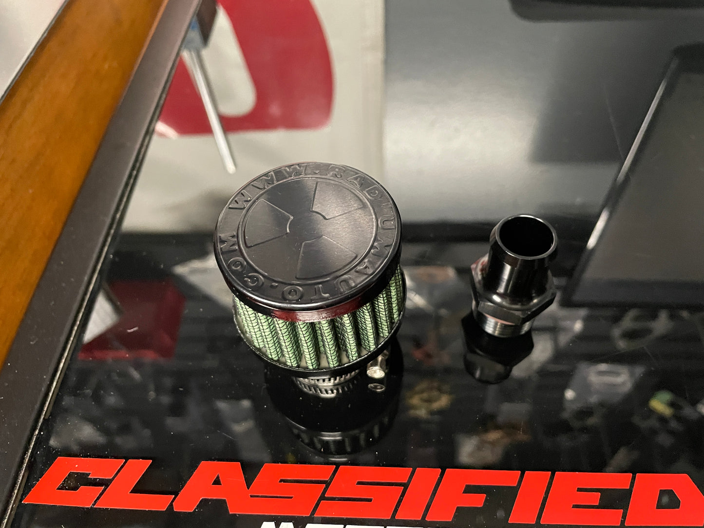 Radium Engineering 10An Orb Fitting To Air Filter Universal