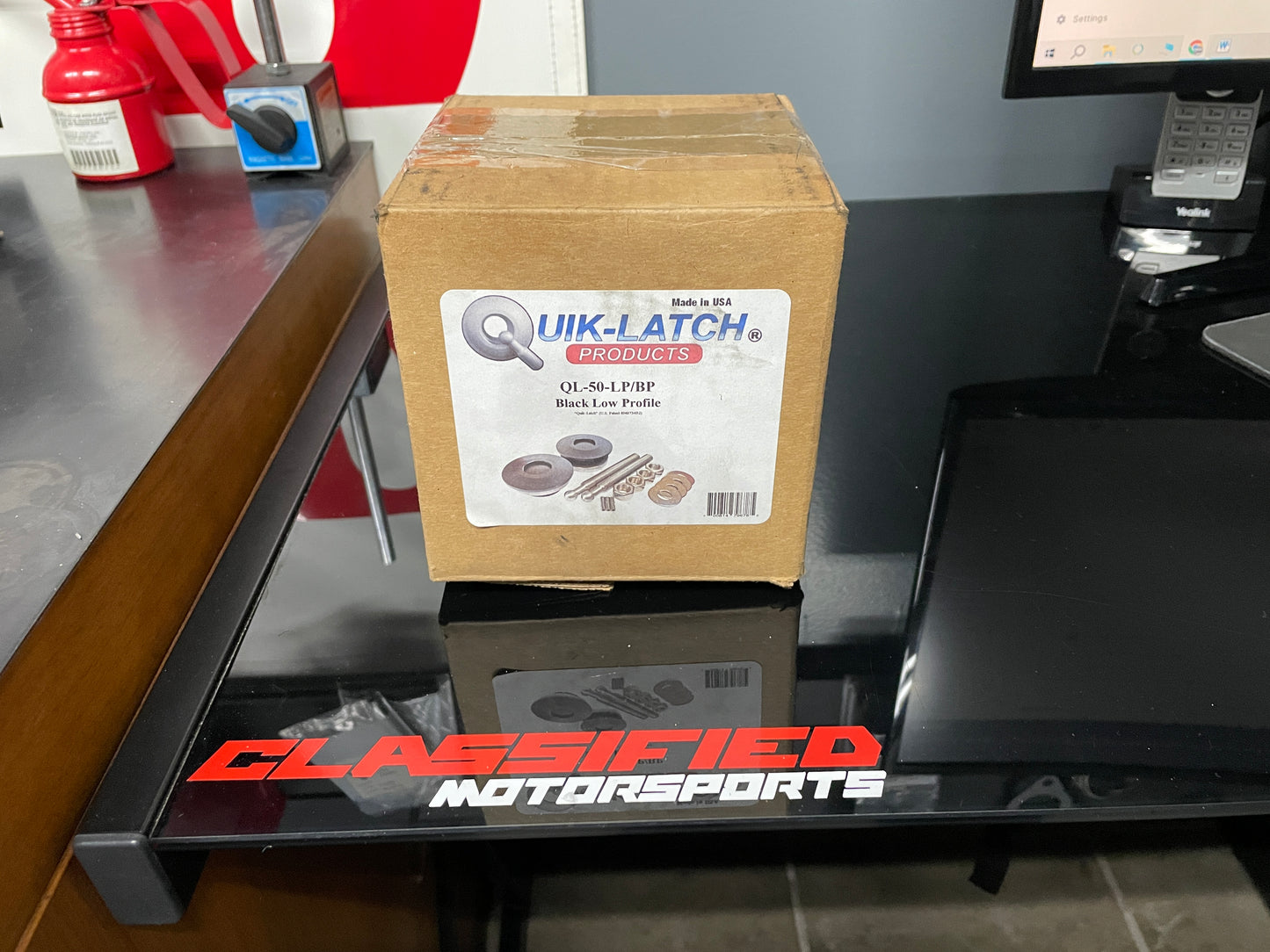 Quick Latch 50mm Low Profile Hood Pins "Black Cerakote Finish"