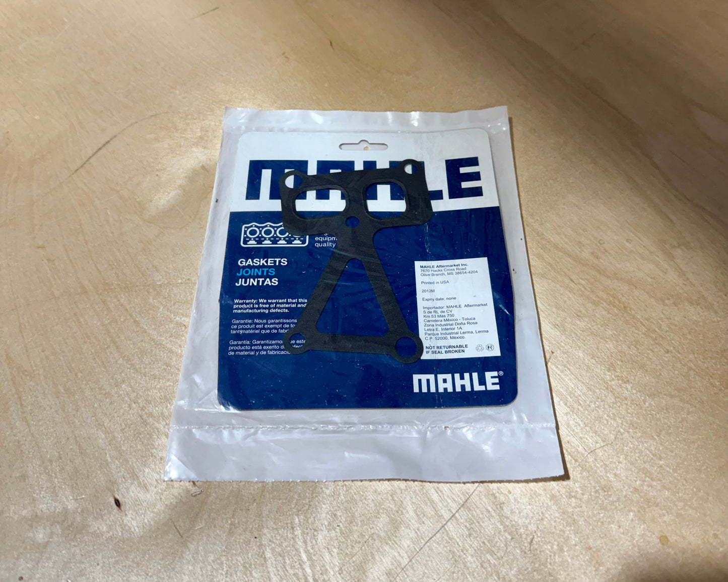 Mahle K33507 Water Pump Gasket 10-14 Hyundai Genesis Coupe
