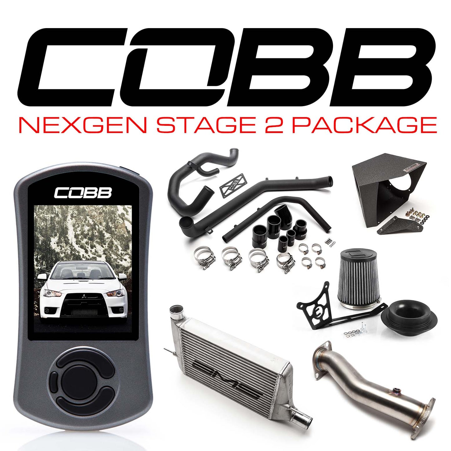 COBB Mitsubishi NexGen Stage 2 Power Package Evo X 2008-2015