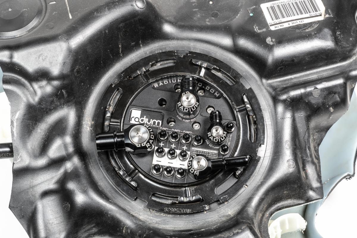 Radium Engineering 2016+ Honda Civic SI & 2017-21 Civic Type-R Fuel Pump Hanger "PUMPS NOT INCLUDED"