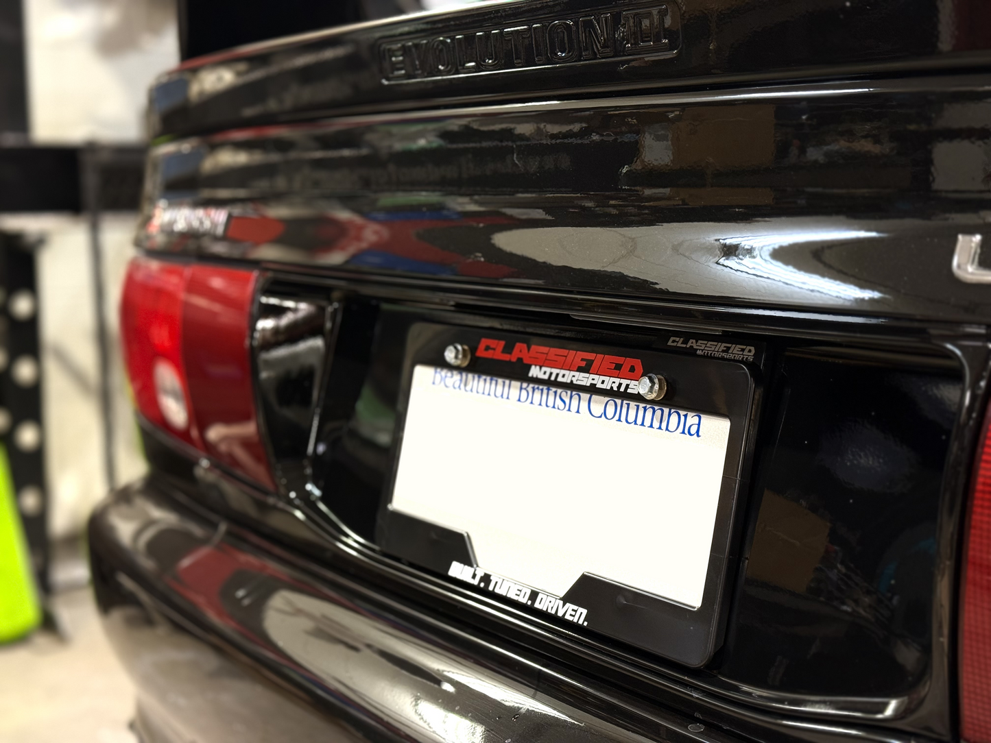 Classified Motorsports License Plate Frame