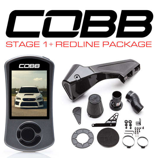 COBB Subaru Stage 1+ Redline Carbon Fiber Power Package STI 2015-2021, Type RA 2018