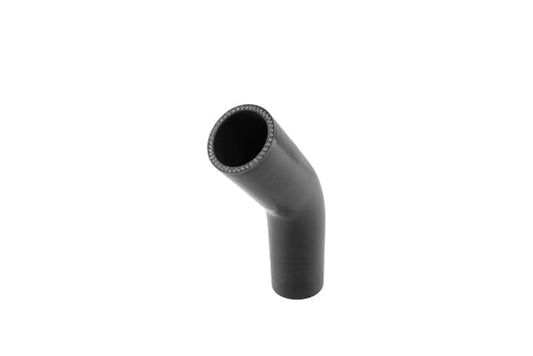 Silicon Hose 45 Elbow 1.75"" BLACK
