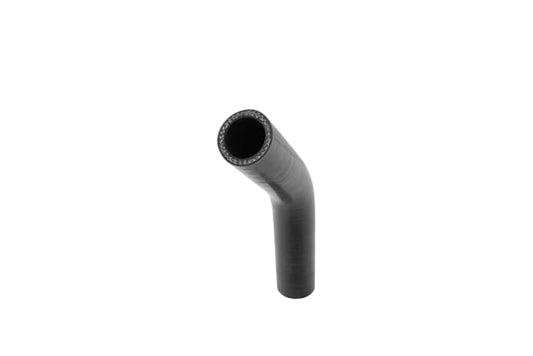 Silicon Hose 45 Elbow 1.00"" BLACK