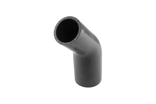 Silicon Hose 45 Reducer Elbow 2.00""-2.50"" Black