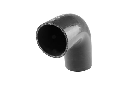 Silicon Hose 90 Reducer Elbow 2.75""-3.00"" Black