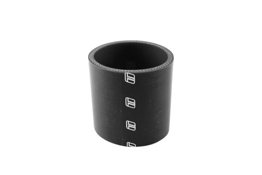 Silicon Hose Straight 2.50"" x 75mm BLACK
