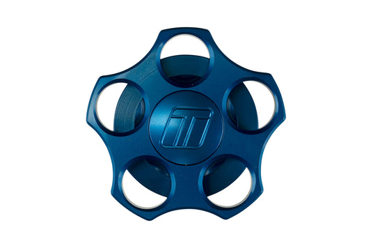Oil Cap - Notch - LS - Blue