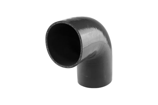 Silicon Hose 90 Elbow 4.00"" BLACK