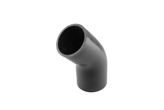 Silicon Hose 45 Reducer Elbow 2.75""-3.00"" Black
