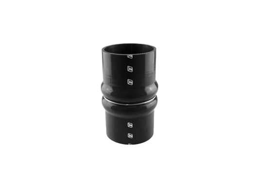 Silicon Double Hump Hose 3.50"" - Black
