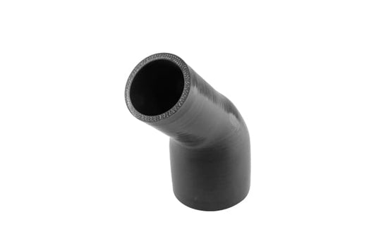 Silicon Hose 45 Reducer Elbow 2.00""-3.00"" Black