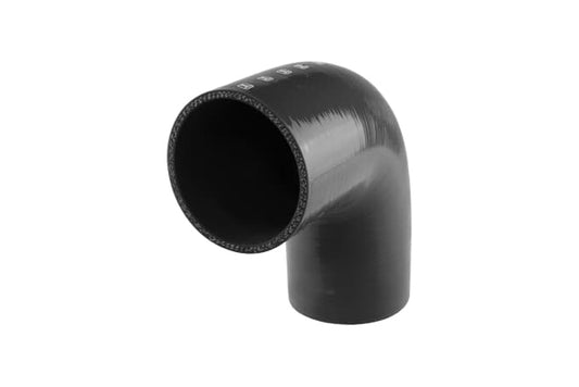 Silicon Hose 90 Elbow 3.50"" BLACK