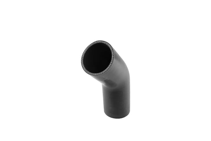Silicon Hose 45 Elbow 2.25"" BLACK