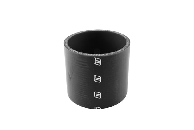 Silicon Hose Straight 3.00""x 75mm BLACK