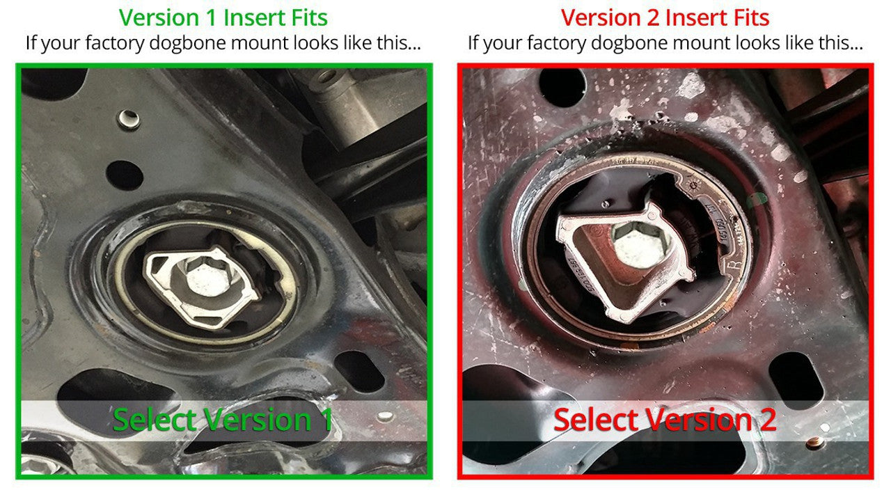 034 Motorsport MQB Dogbone Mount Insert - Version 2