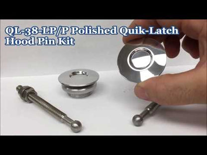 Quik-Latch Hood Pin Kit Low-Profile Series QL-38