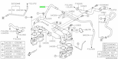 Subaru OEM PCV Vent Hose