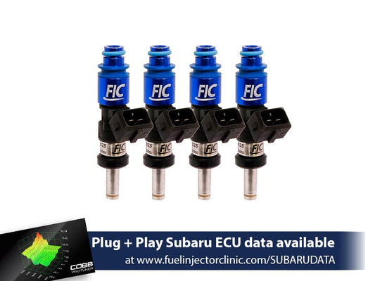 1200cc (Previously 1100cc) Subaru WRX('02-'14)/Sti ('07+) Fuel Injector Clinic Injector Set (High-Z)