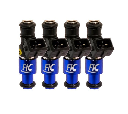 1200cc (Previously 1100cc) FIC Fuel Injector Clinic Injector Set for VW / Audi (4 cyl, 53mm) (High-Z)