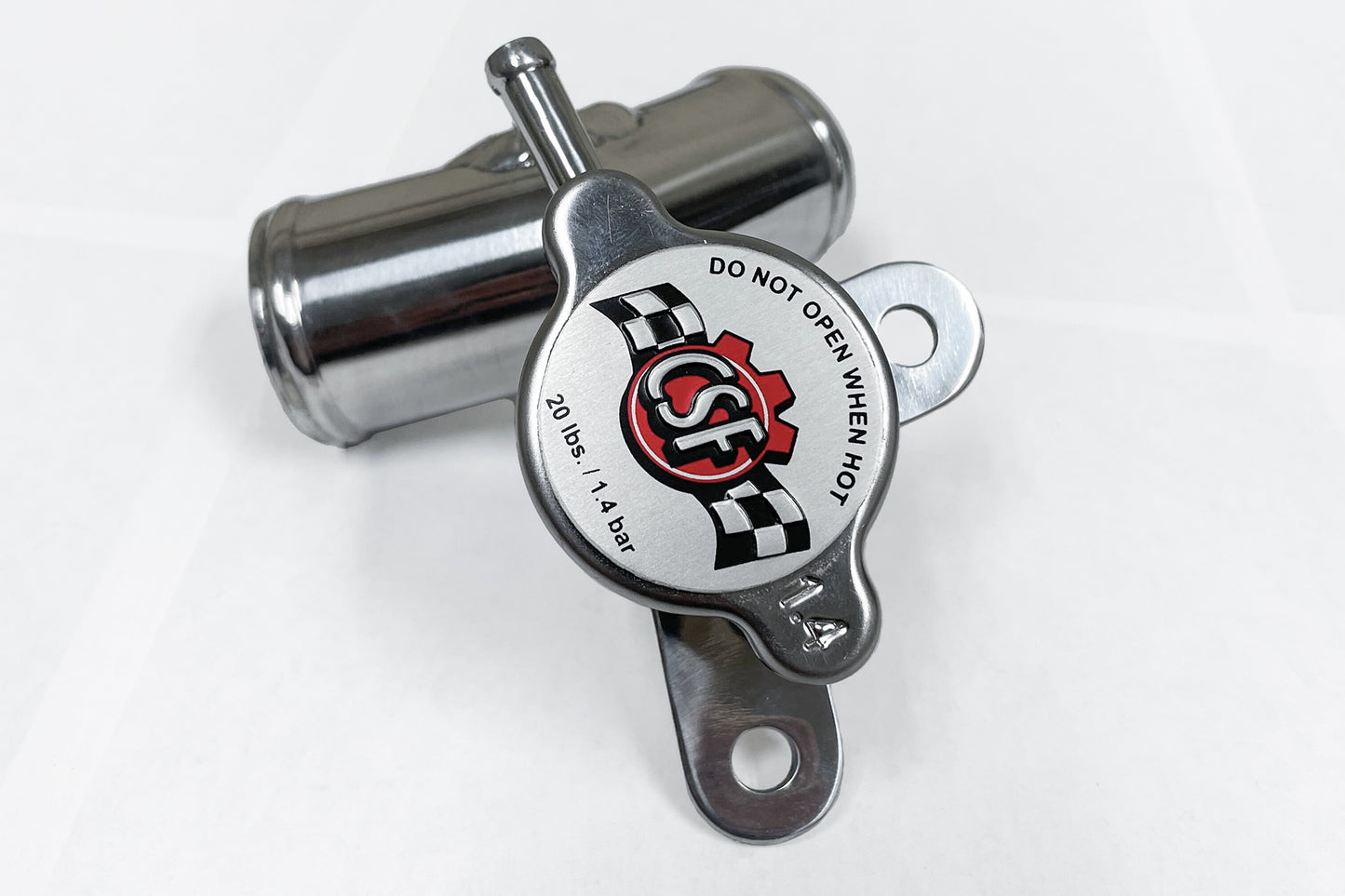 CSF FR-S/BRZ/86/GR86 All-Aluminum Filler Neck w/1.4 bar High Pressure Radiator Cap