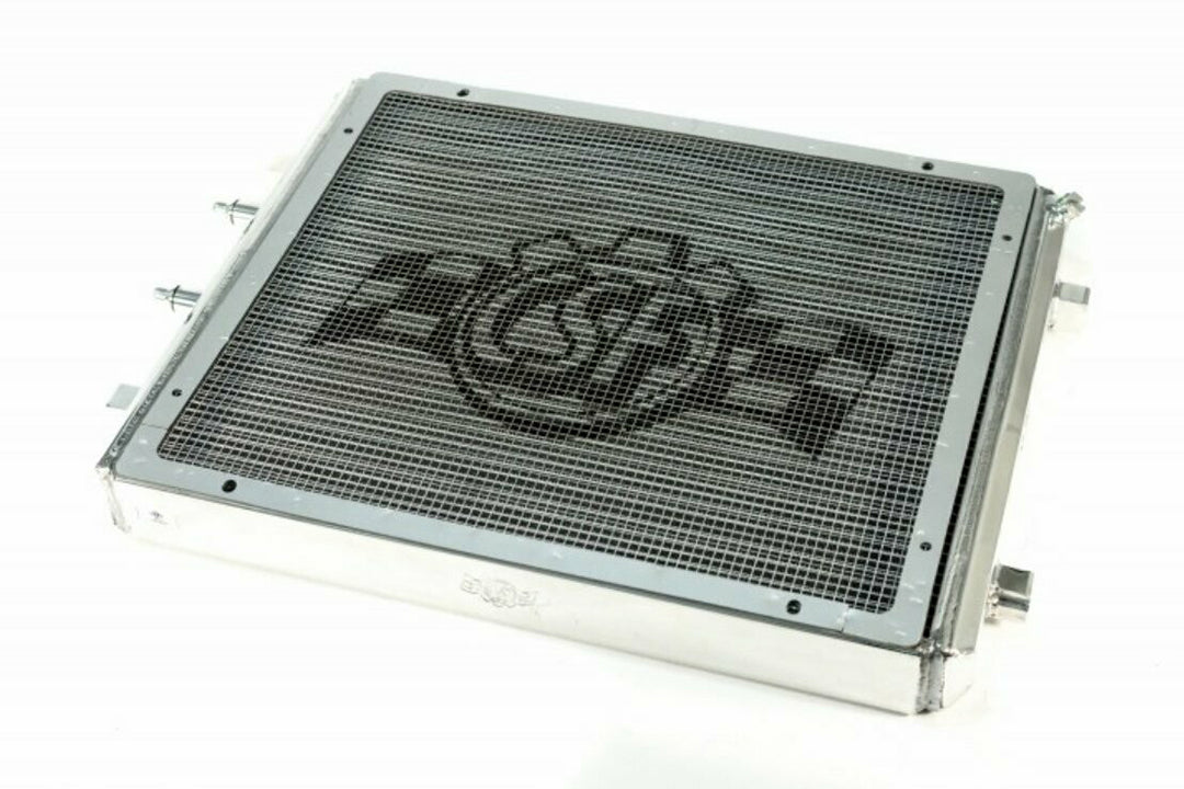 CSF Front Mount Heat Exchanger w/ rock guard BMW F8X M3/M4 - Silver