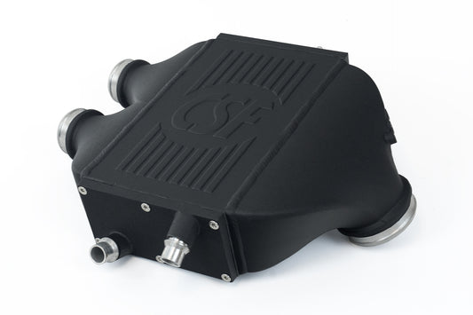 CSF Top Mount Charge-Air-Cooler F8X M3 / M4 / M2 Comp - Crinkle Black Finish